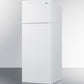 Summit 22" Wide Refrigerator-Freezer Angle