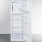 Summit 22" Wide Top Mount Refrigerator-Freezer With Icemaker