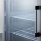 Summit 23 Cu.Ft. Glass Door Reach-In Refrigerator with Left Hand Door