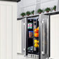 Summit 24" Built-In Dual-Zone Produce Refrigerator ADA Compliant