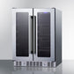 Summit 24" Built-In Dual-Zone Produce Refrigerator ADA Compliant