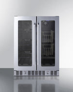 Summit 24" Built-In Dual-Zone Produce Refrigerator ADA Compliant