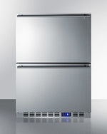 Summit 24" Outdoor 2-Drawer All-Freezer