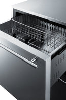 Summit 24" Outdoor 2-Drawer All-Freezer