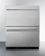 Summit 24" Wide 2-Drawer All-Refrigerator