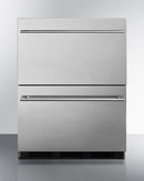 Summit 24" Wide 2-Drawer All-Refrigerator