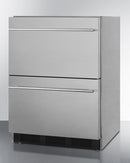 Summit 24" Wide 2-Drawer All-Refrigerator