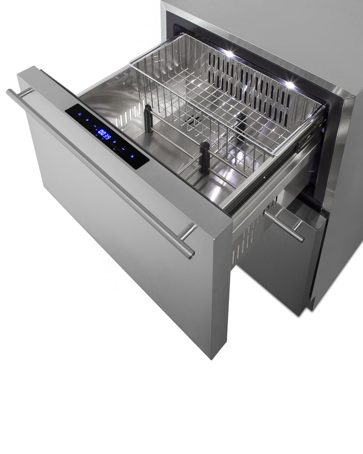 Summit 24" Wide 2-Drawer Refrigerator-Freezer