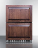 Summit 24" Wide 2-Drawer Refrigerator-Freezer