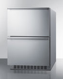 Summit 24" Wide 2-Drawer Refrigerator-Freezer