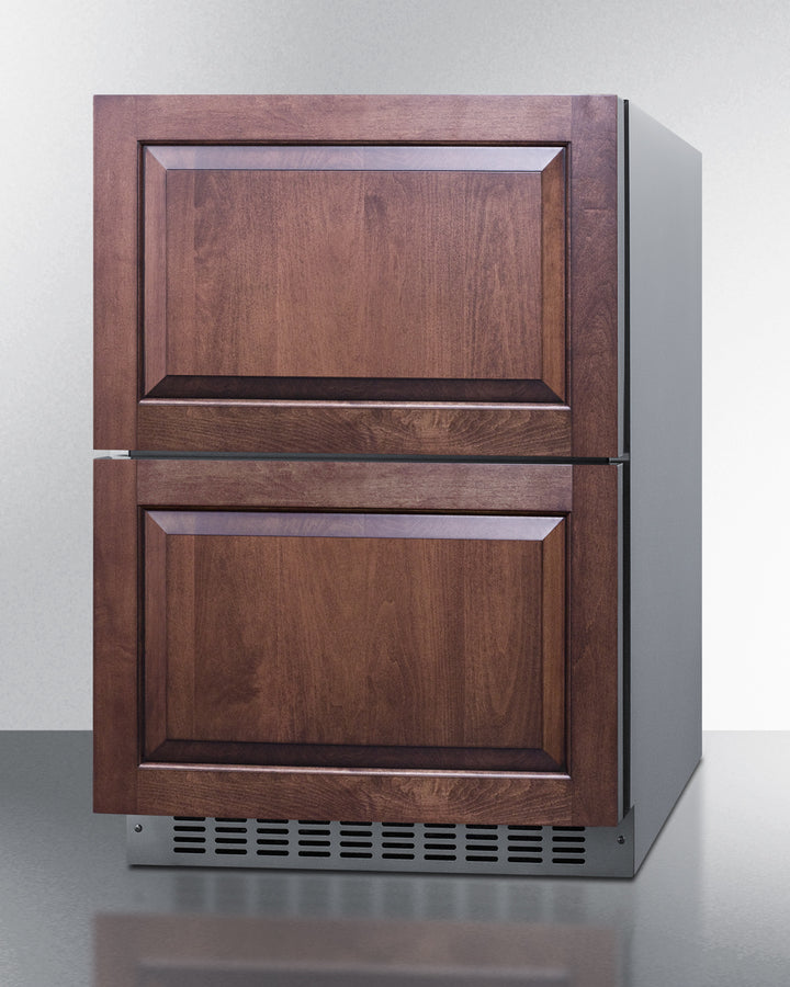 Summit 24" Wide 2-Drawer Refrigerator-Freezer