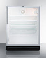 Summit 24" Wide 5.5 Cu.Ft. Beverage Center with Thin Handle ADA Compliant