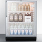 Summit 24" Wide 5.5 Cu.Ft. Beverage Center with Towel Bar Handle ADA Compliant