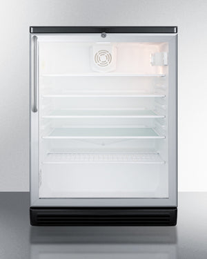 Summit 24" Wide 5.5 Cu.Ft. Beverage Center with Towel Bar Handle
