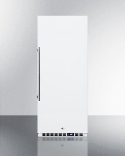 Summit 24" Wide All-Refrigerator with Auto Defrost and Front Lock