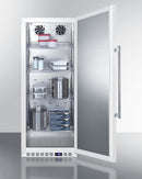 Summit 24" Wide All-Refrigerator with Auto Defrost and Front Lock