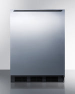 Summit 24" Wide All-Refrigerator With Horizontal Handle Front