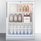 Summit 24" Wide Beverage Center with Thin Handle