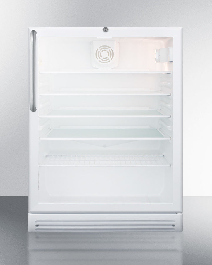 Summit 24" Wide Beverage Center with Towel Bar Handle ADA Compliant