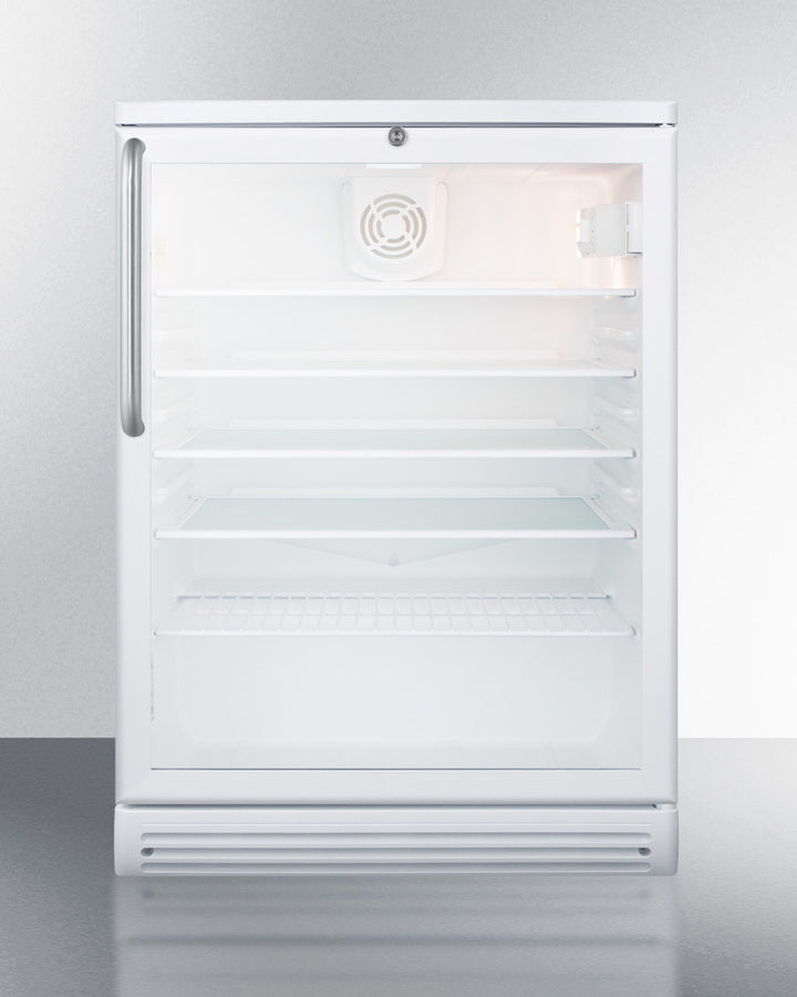 Summit 24" Wide Beverage Center with Towel Bar Handle