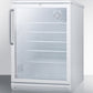 Summit 24" Wide Beverage Center with Towel Bar Handle