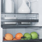 Summit 24" Wide Bottom Freezer Refrigerator