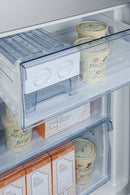 Summit 24" Wide Bottom Freezer Refrigerator with Fingerprint-Resistant Doors