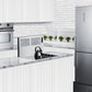 Summit 24" Wide Bottom Freezer Refrigerator With Icemaker