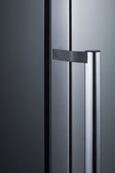 Summit 24" Wide Bottom Freezer Refrigerator With Icemaker