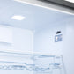 Summit 24" Wide Bottom Freezer Refrigerator With Icemaker