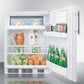 Summit 24" Wide Break Room Refrigerator-Freezer