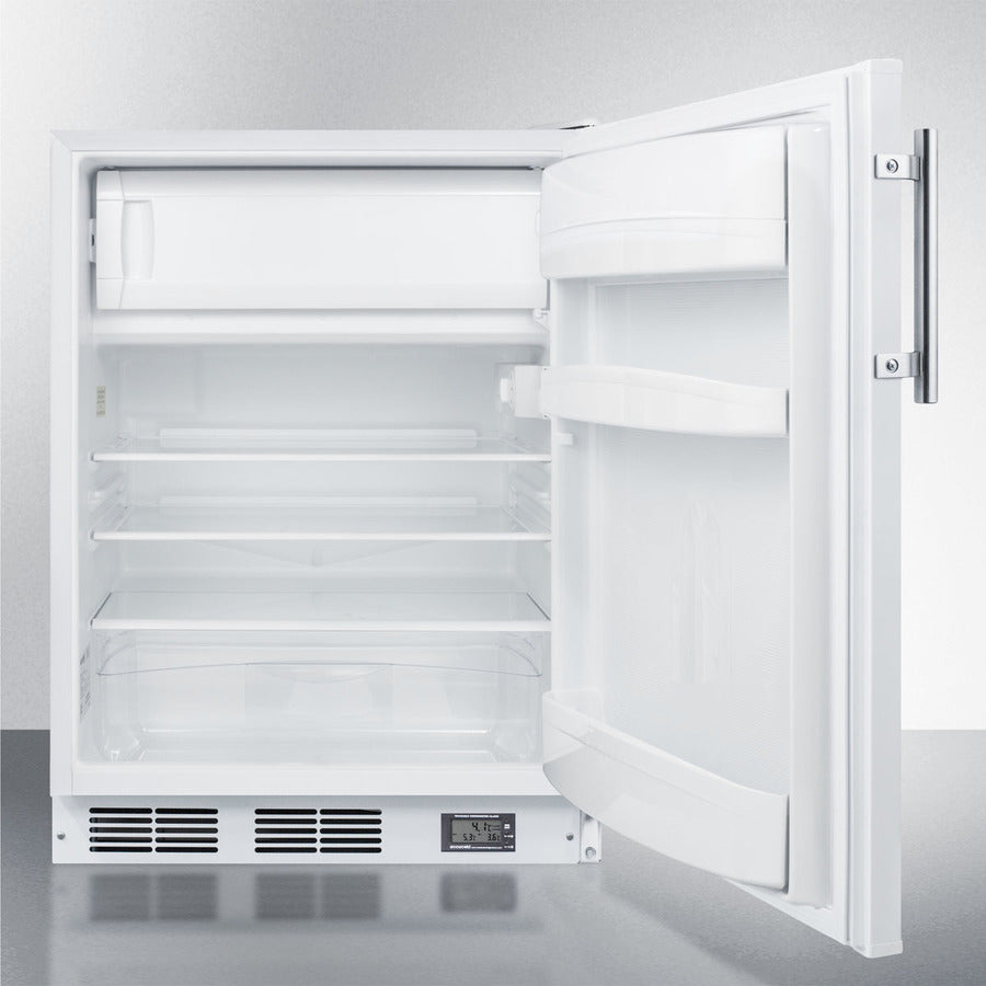 Summit 24" Wide Break Room Refrigerator-Freezer