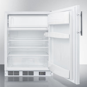Summit 24" Wide Break Room Refrigerator-Freezer