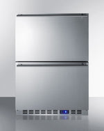 Summit 24" Wide Built-In 2-Drawer All-Freezer
