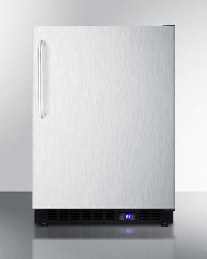 Summit 24" Wide Built-In All-Freezer with Towel Bar Handle