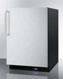 Summit 24" Wide Built-In All-Freezer with Towel Bar Handle