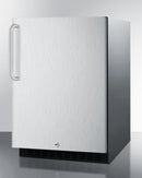 Summit 24" Wide Built-In All-Refrigerator, ADA Compliant Angle