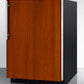 Summit 24" Wide Built-In All-Refrigerator ADA Compliant Angle