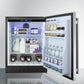 Summit 24" Wide Built-In All-Refrigerator ADA Compliant