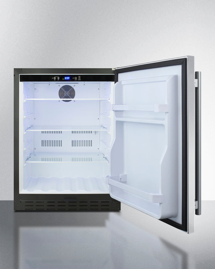 Summit 24" Wide Built-In All-Refrigerator ADA Compliant