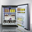 Summit 24" Wide Built-In All-Refrigerator ADA Compliant