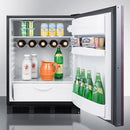 Summit 24" Wide Built-In All-Refrigerator ADA Compliant (Panel Not Included)