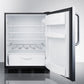 Summit 24" Wide Built-In All-Refrigerator