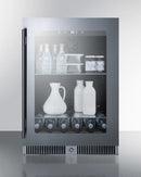 Summit 24" Wide Built-In Beverage Center