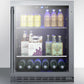 Summit 24" Wide Built-In Beverage Cooler ADA Compliant