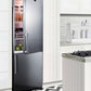 Summit 24" Wide Built-In Bottom Freezer Refrigerator