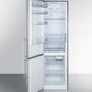 Summit 24" Wide Built-In Bottom Freezer Refrigerator