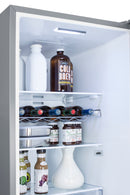 Summit 24" Wide Built-In Bottom Freezer Refrigerator