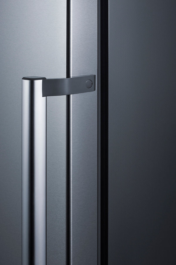 Summit 24" Wide Built-In Bottom Freezer Refrigerator With Icemaker