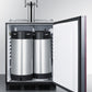 Summit 24" Wide Built-In Cold Brew Coffee Kegerator ADA Compliant